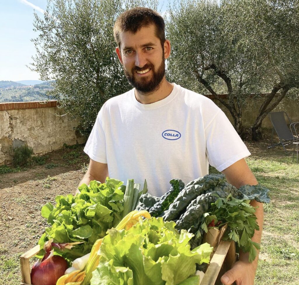 Chianti cooking class with seasonal vegetables from the garden for an authentic family cooking class Chianti
