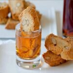 Cantucci biscuits served with Vin Santo in Tuscany