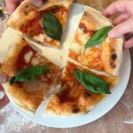 pizza class Florence Italy freshly baked pizza with basil